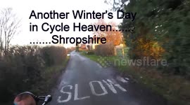 Another Winters Day in Cycle Heaven,  ......... Shropshire