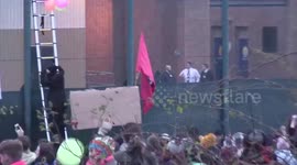 Activists protest for closure of immigration removal centre