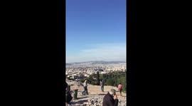 A Sunny and Beautiful Day in Athens, Greece