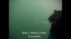 Divers lost in Liverpool Bay ship wreck