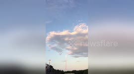 Newsflare Edit - Rocket Launch at Cape Canaveral Florida