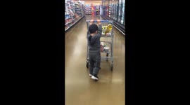 My 2-year-old shopper