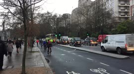 Tube Strike - Commuters on bikes