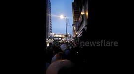 Newsflare Edit - Overcrowding at Archway as people queue for buses