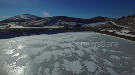 iced small lake !!!!