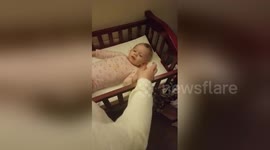 Newsflare Edit - a little actress at 1 year old