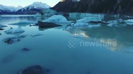 New Zealand's breathtaking Tasman Glacier