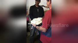 Newsflare Edit - When Dad is in charge of the gender reveal