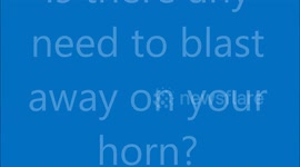 Market Drayton Blue Fiat Fiorino BD59HKC Use of Horn