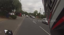 Road Rage - Biker Vs Van driver