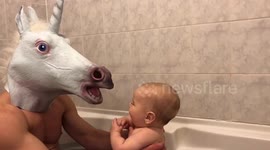 YouTuber spends day as a unicorn