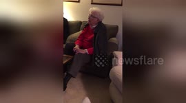 Newsflare Edit - Showing my grandma The Empire Strikes Back's ending for the first time