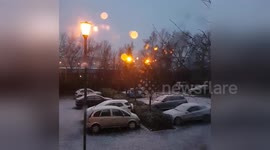 Newsflare Edit - It's snowing in Glasgow. #snow https://t.co/woEOzRpv2b