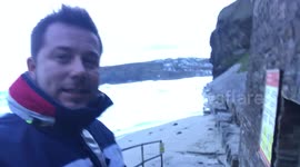 Freezing temperatures & ice cold winds in Cornwall! Think snow is on its way!