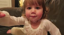 Adorable Baby Gets Crazy to We Will Rock You