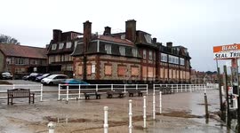 Blakeney Quay following Friday's tidal surge