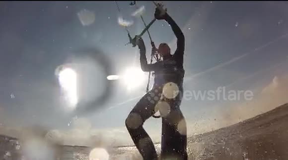 Kitesurfing