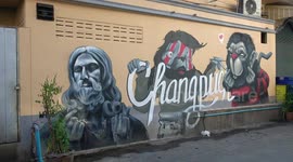 Cool graffiti in Thailand
