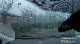 Near Miss Car Crash at McDonalds due to Dangerous Driving