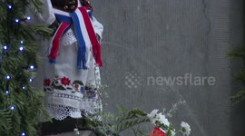 Manneke Pis gets new Croatian outfit