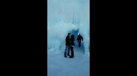Ice Castle Wedding proposal