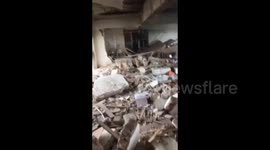 Massive gas explosion in China injures four