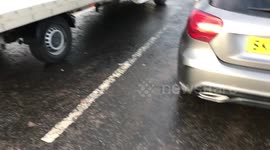 NHS driver caught sleeping while on the job