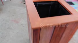 Bear Wood | Flower pots