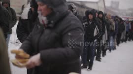 Migrants stuck in Belgrade during freezing Serbian winter