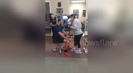 Woman walks again after she was left paralysed by epidural injection