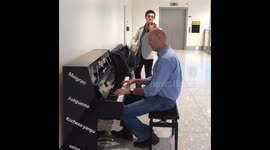 Spontaneous, Beautiful, Music at London's Heathrow Airport