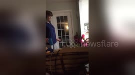 Newsflare Edit - Hilarious toddler arguing with her nana!