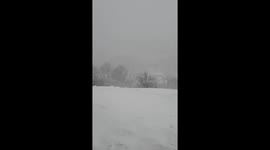 Blizzard hits accumoli