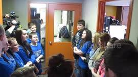 Children Sing in Protest