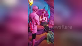 Newsflare Edit - When you meet Ariel in her grotto and try to impress her with a song