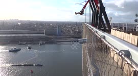 'Europe's highest swing' in Amsterdam looks a bit terrifying