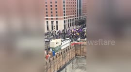 Newsflare Edit - DC protesters - Inauguration Day (5/6)