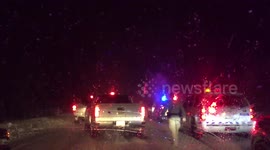 Traffic stopped on I-17 due to multiple accidents