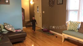 Father and Son Battle