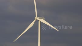 Wind Turbine Head Time Lapse