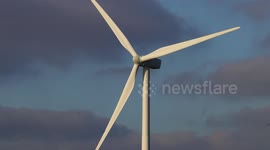 Wind Turbine Time Lapse