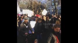 Womans March in Boston 2017 January 21