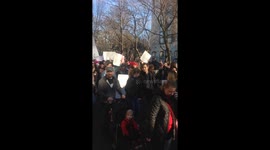 Womans March in Boston