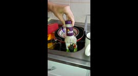 Just a bat on a sauce bottle