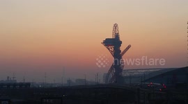 Sunset Over The Olympic Park