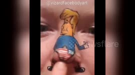 Newsflare Edit - Donald Trump nose twerking dance
