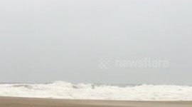 New Jersey beaches battered by powerful winter storm