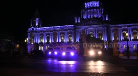 Belfast City Hall Protest