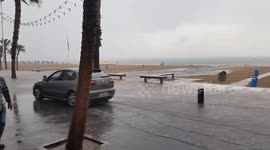 Benidorm flash flood