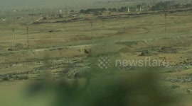 SDF engage ISIS suicide car